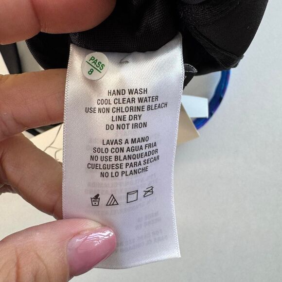 NWT Dreamsuit Blue Palm Leaf 1 Piece Swimsuit. Swimwear. Beach. Pool. - Picture 6 of 6